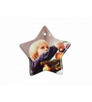 3" STAR Chrismas Ornament H005